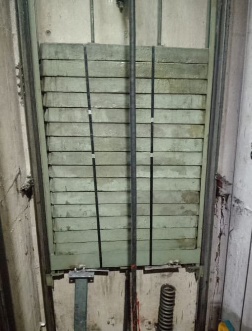 Reparaciones Mayores reemplazo de maquina de tracción de ascensor Edificio Tabancura 6